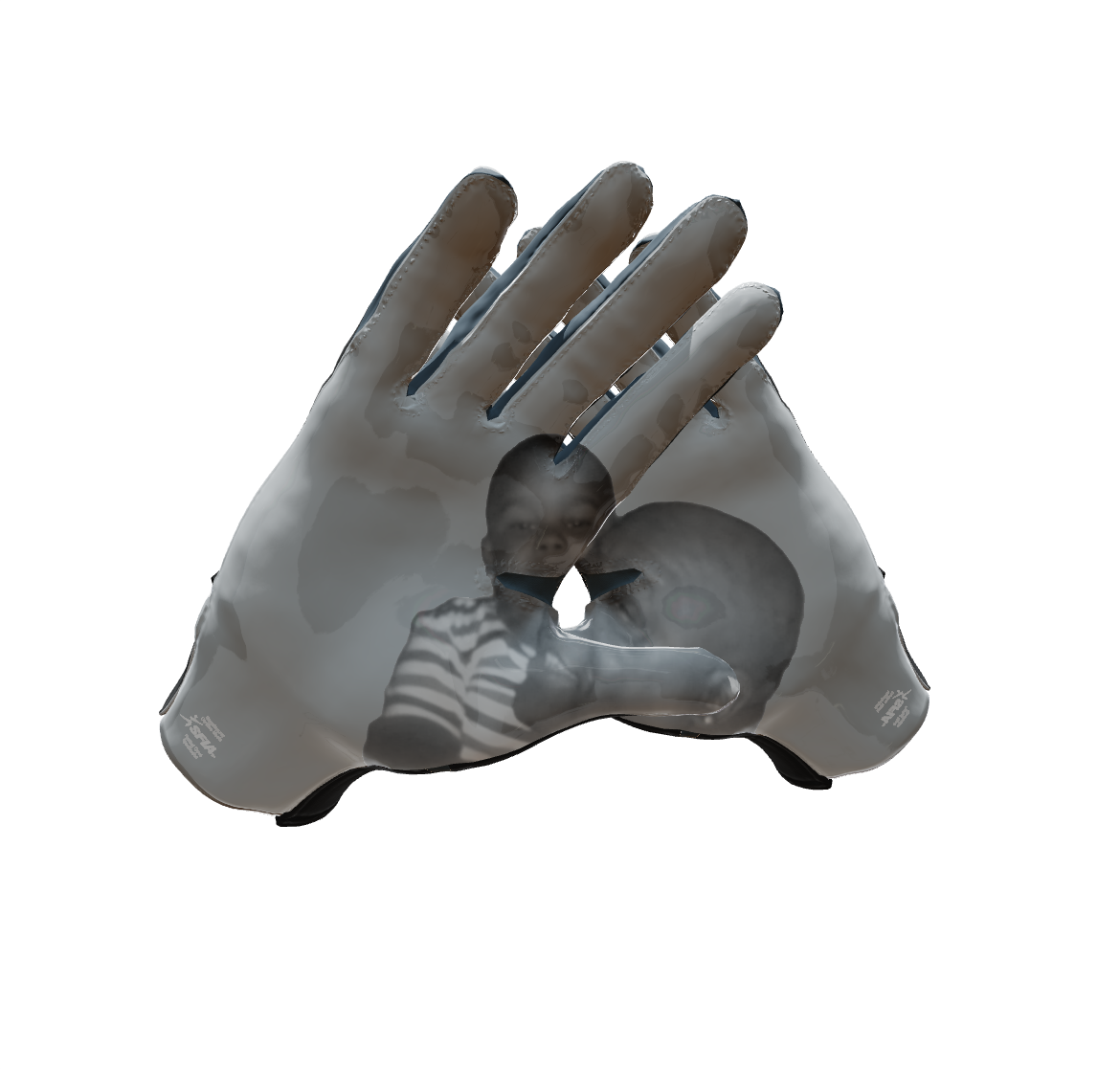 Custom Created Football Glove 365437