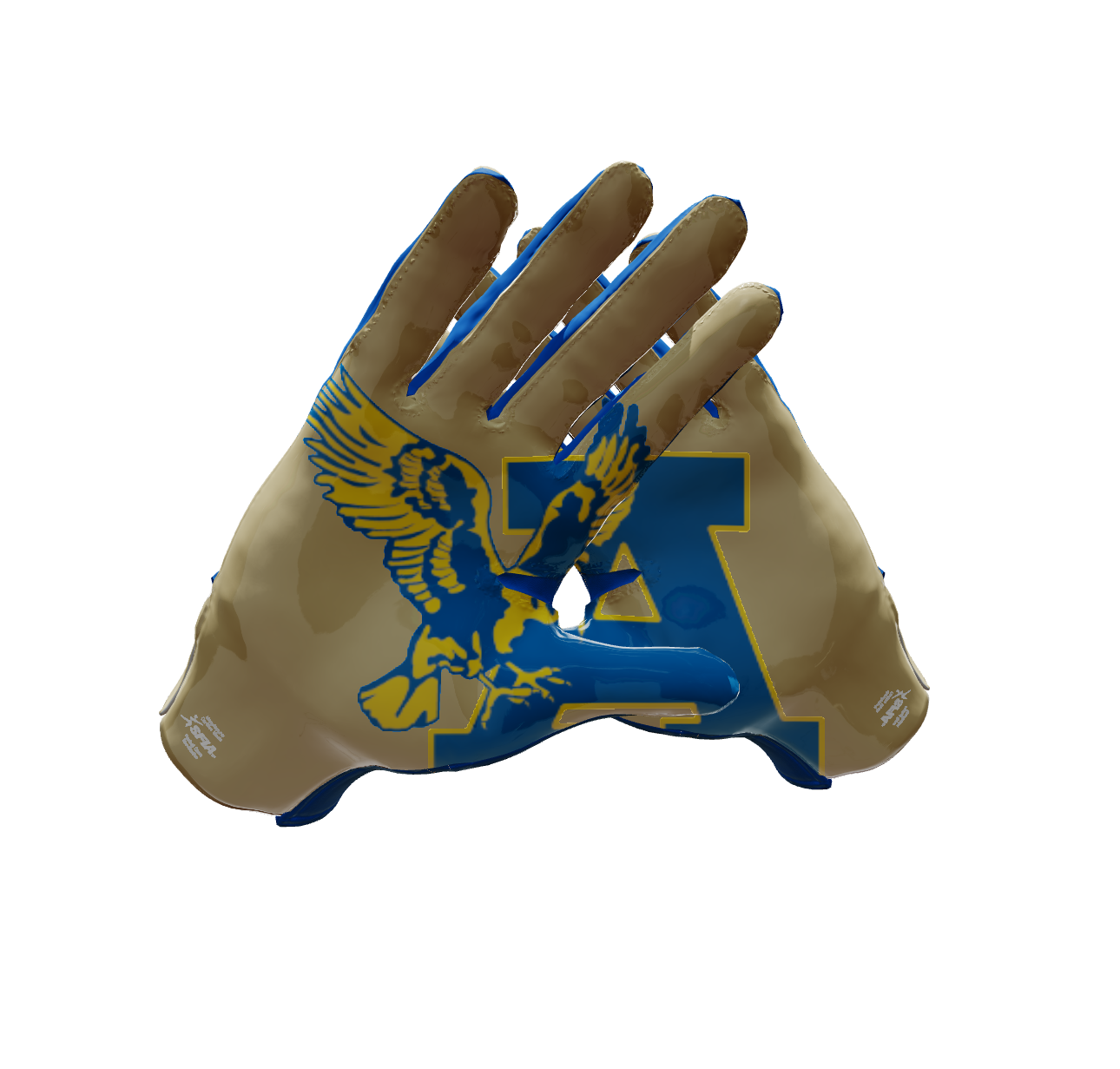 Custom Created Football Glove 254309