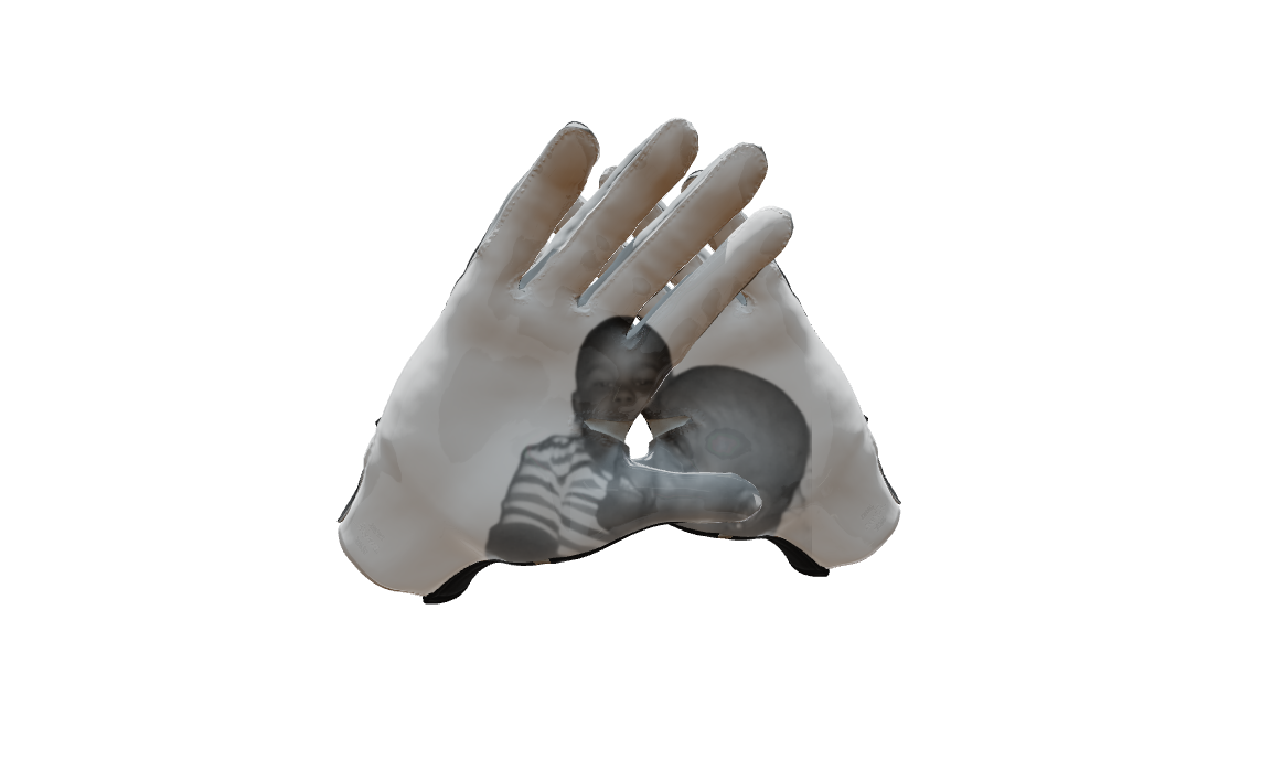Custom Created Football Glove 587854
