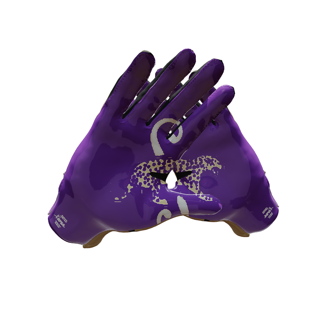Custom Created Football Glove 350377