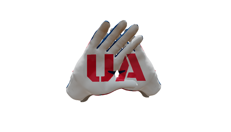 Custom Created Football Glove 295348