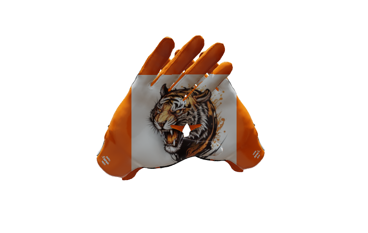 Custom Created Football Glove 898777