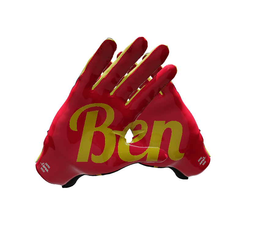 Custom Created Football Glove 493723
