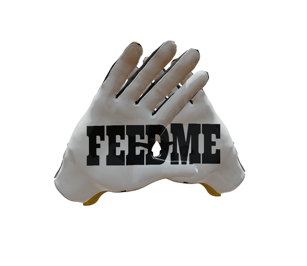 Custom Created Football Glove 899064