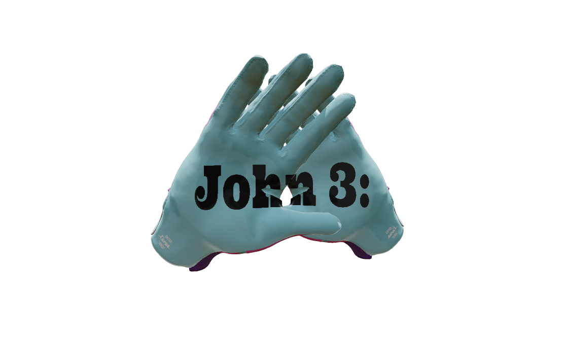 Custom Created Football Glove 867080