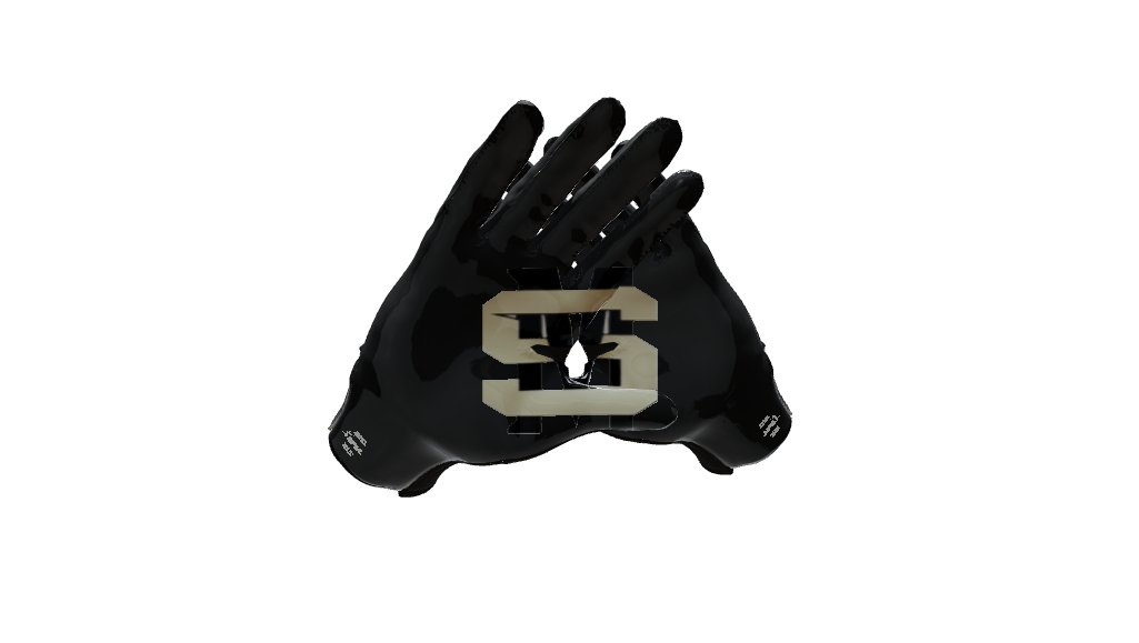 Custom Created Football Glove 506588