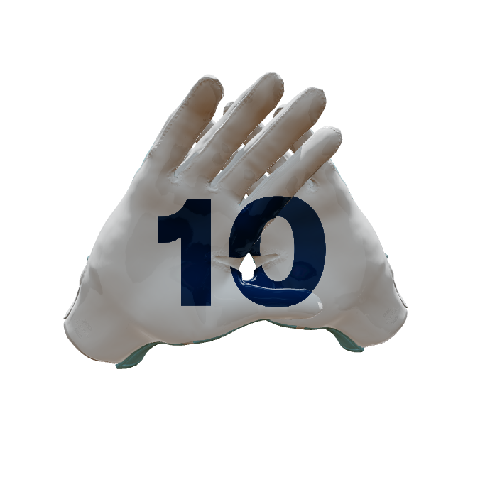 Custom Created Football Glove 606070