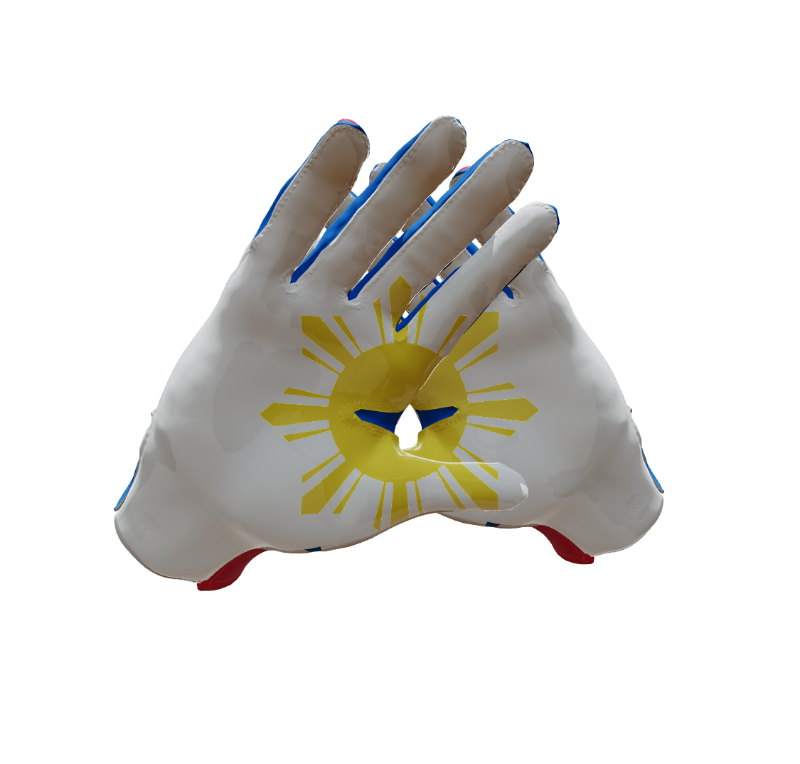 Custom Created Football Glove 945499