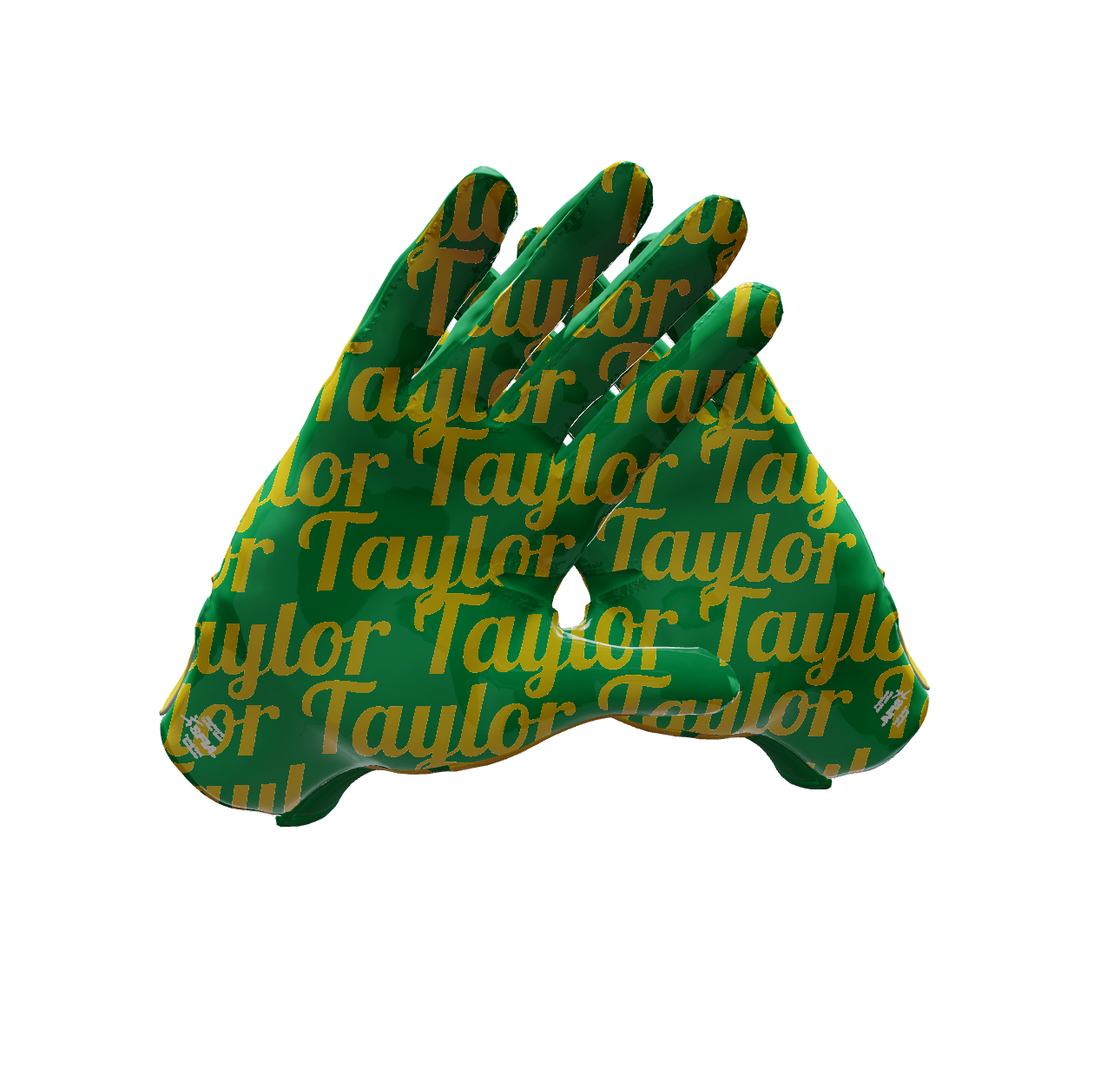 Custom Created Football Glove 445257