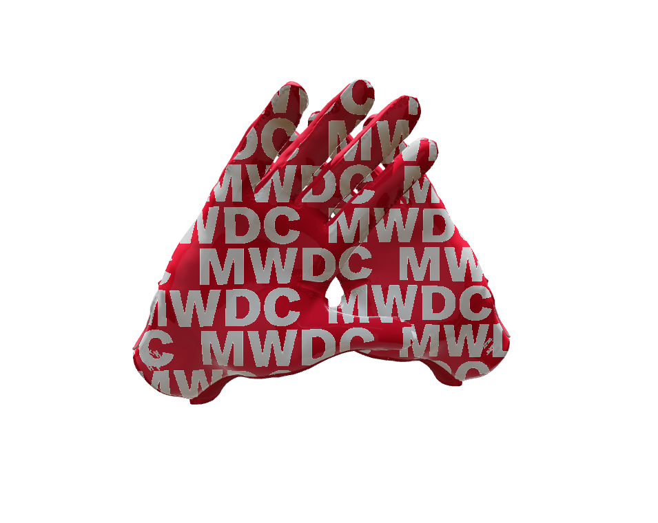 Custom Created Football Glove 931272