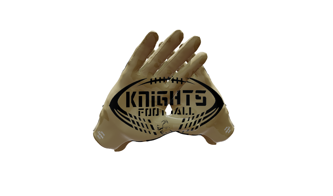 Custom Created Football Glove 688800