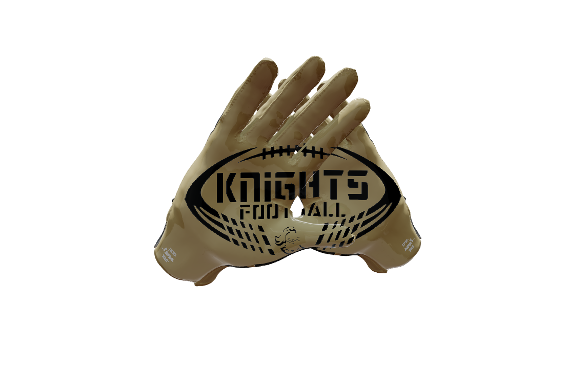 Custom Created Football Glove 935968