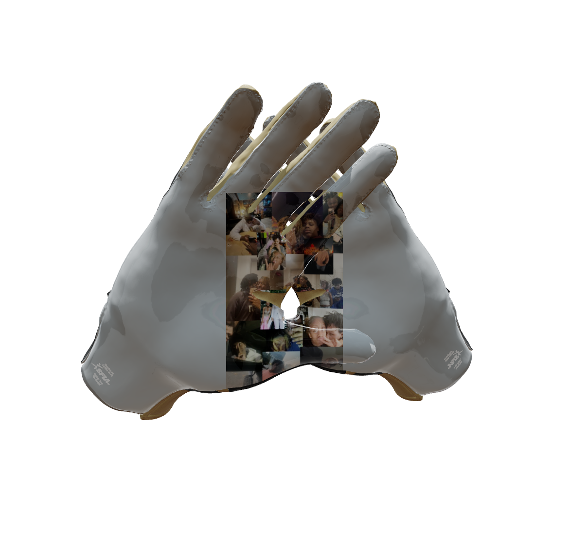 Custom Created Football Glove 342653