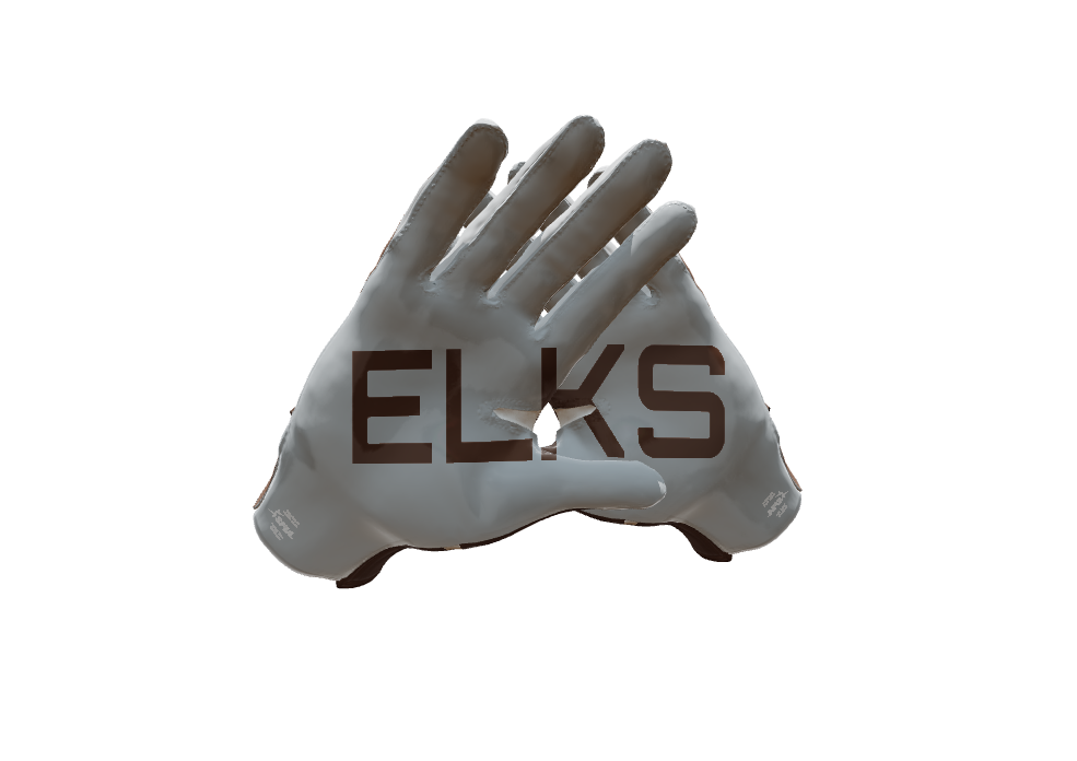 Custom Created Football Glove 785034