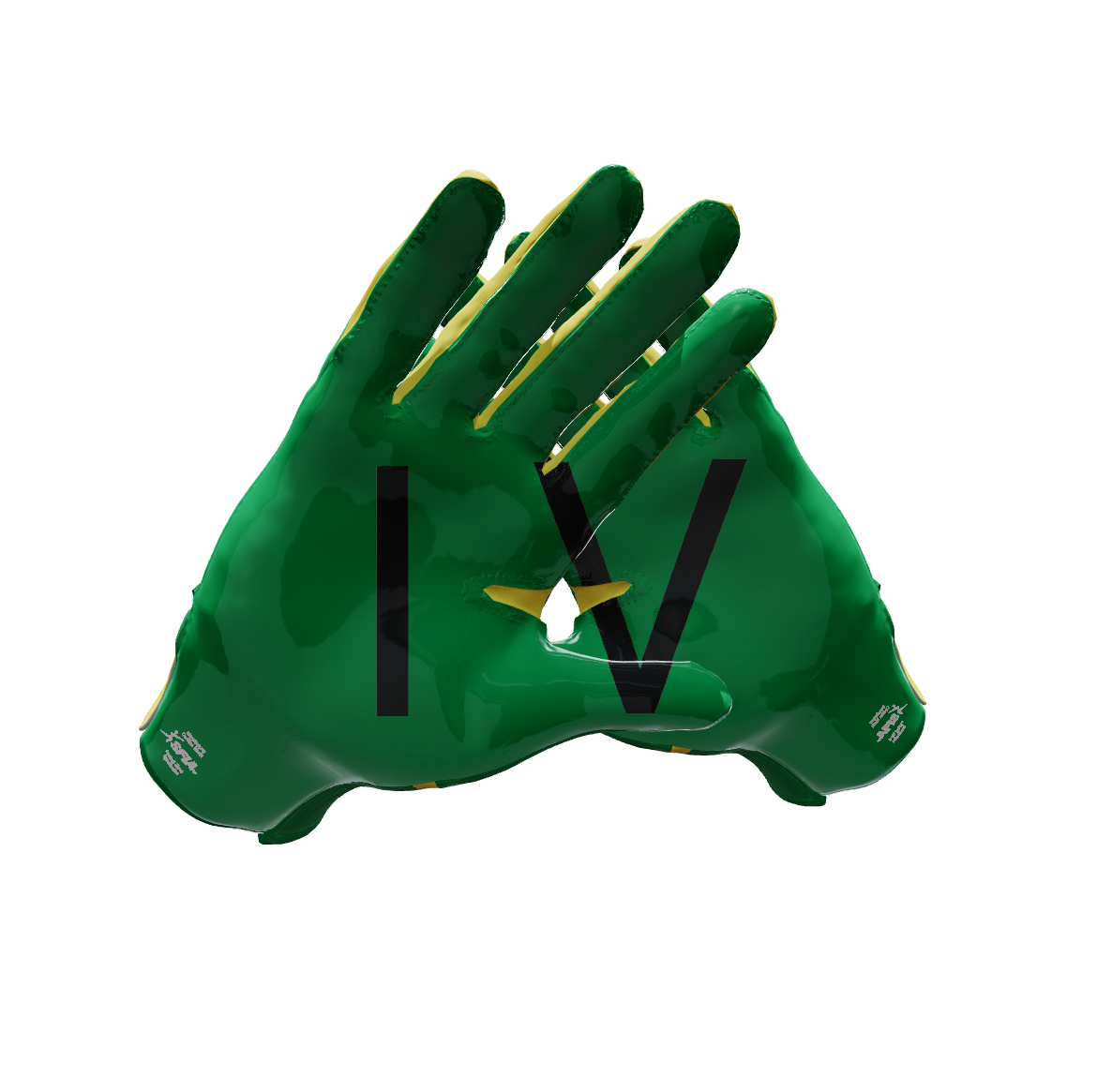 Custom Created Football Glove 133416