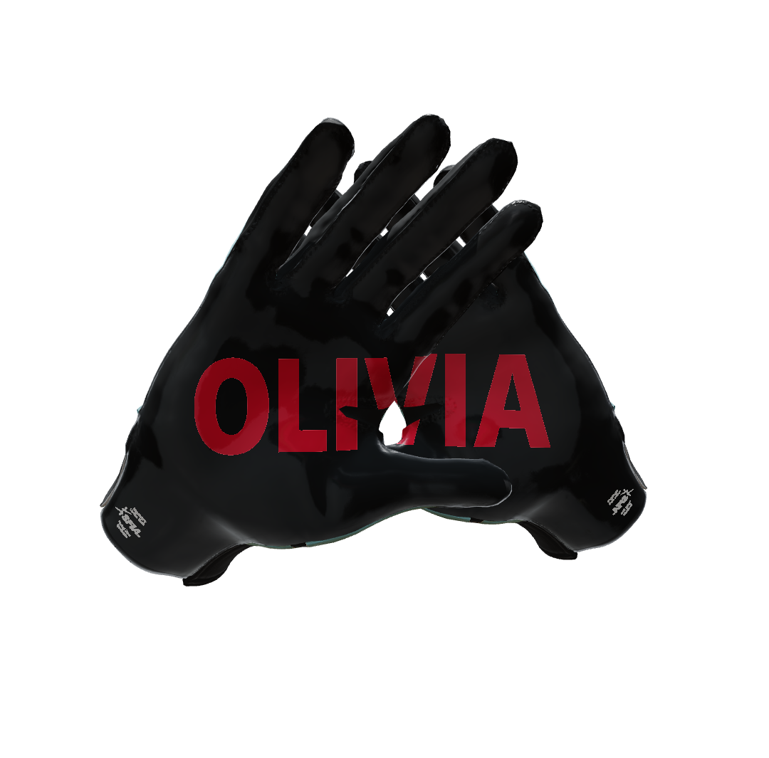 Custom Created Football Glove 388498