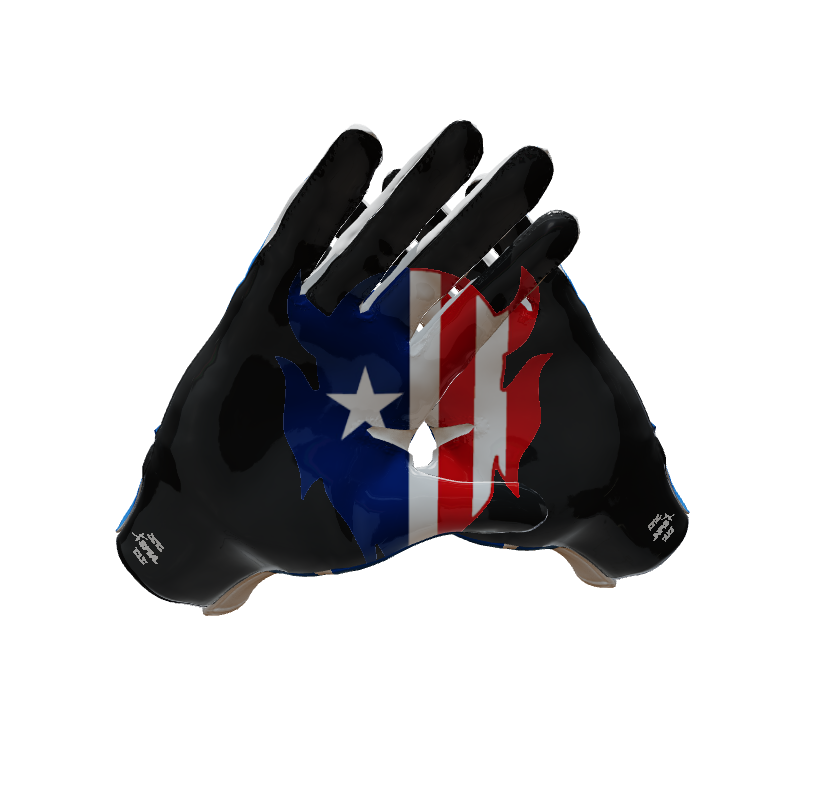 Custom Created Football Glove 105400