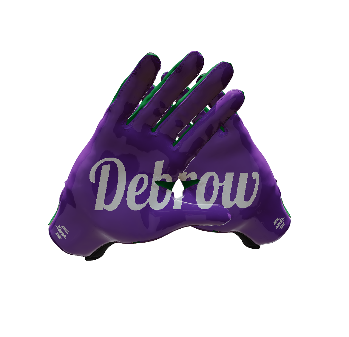Custom Created Football Glove 781115