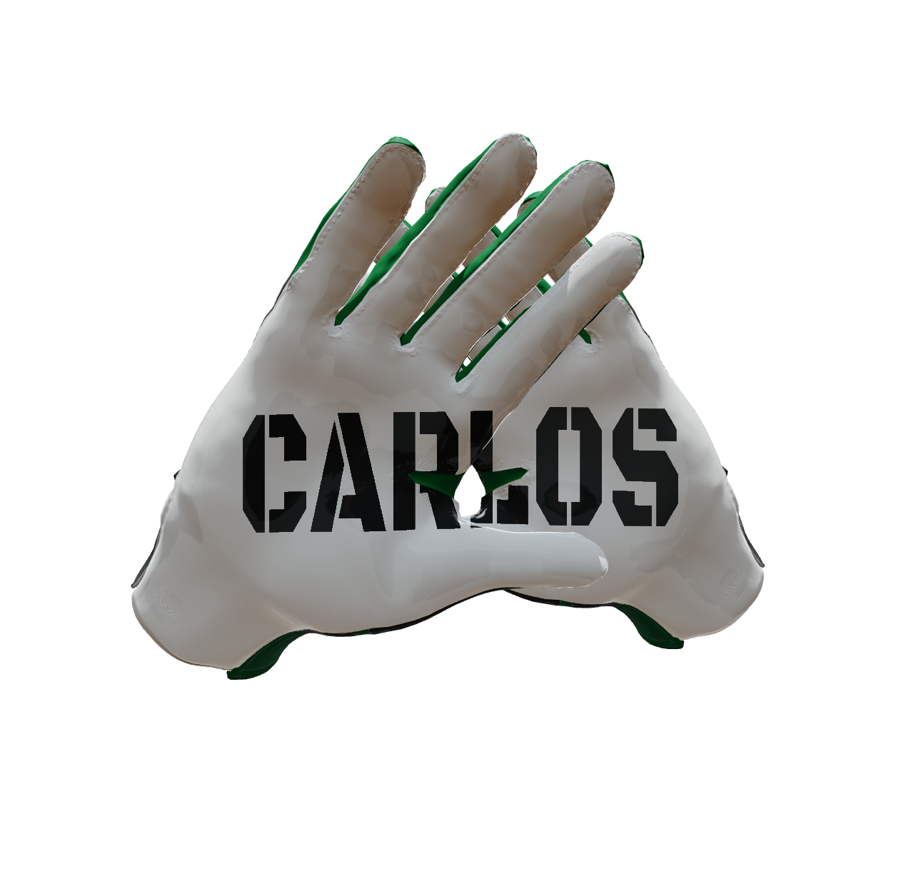 Custom Created Football Glove 695101