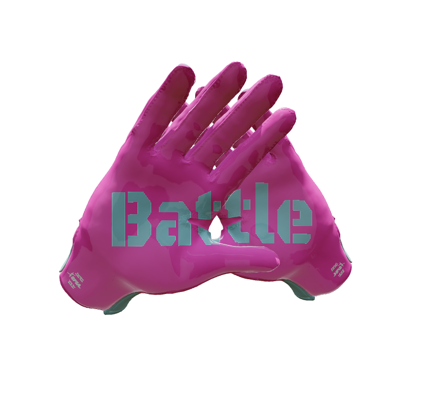 Custom Created Football Glove 148145