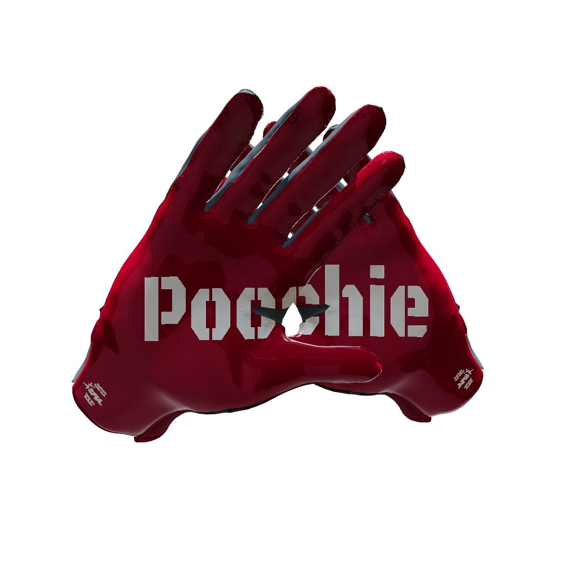 Custom Created Football Glove 778244