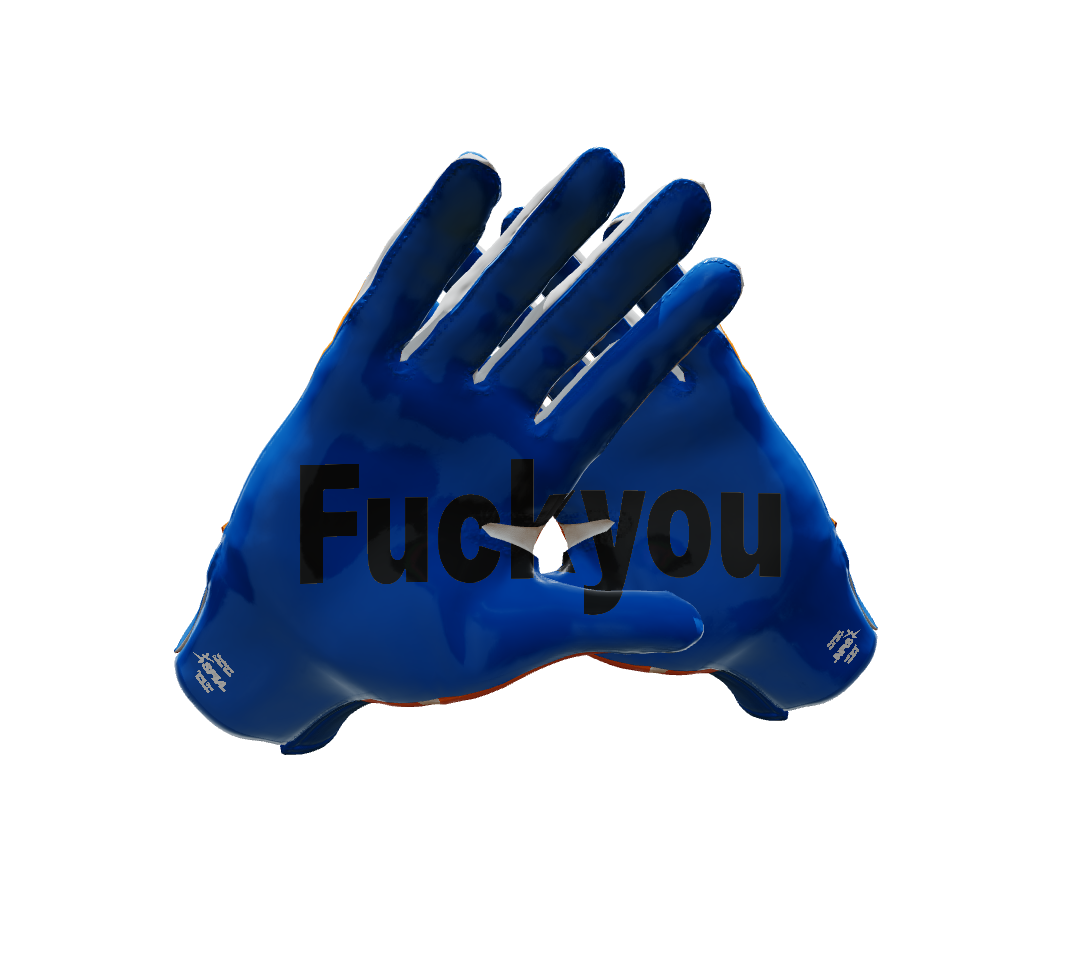 Custom Created Football Glove 773804