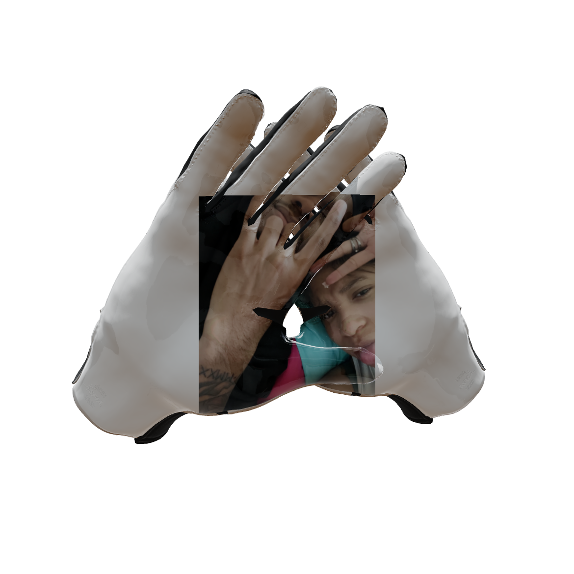 Custom Created Football Glove 501141