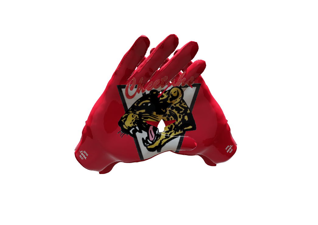 Custom Created Football Glove 631738