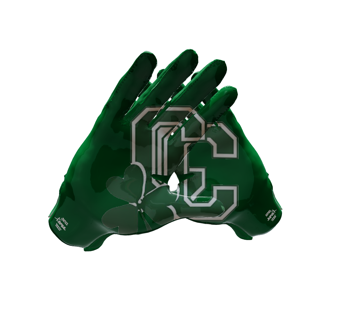 Custom Created Football Glove 288356