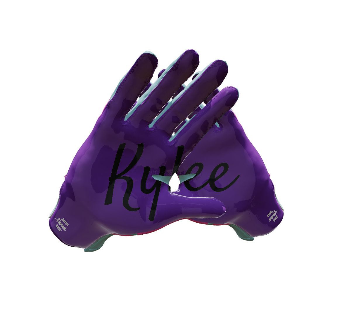 Custom Created Football Glove 285063