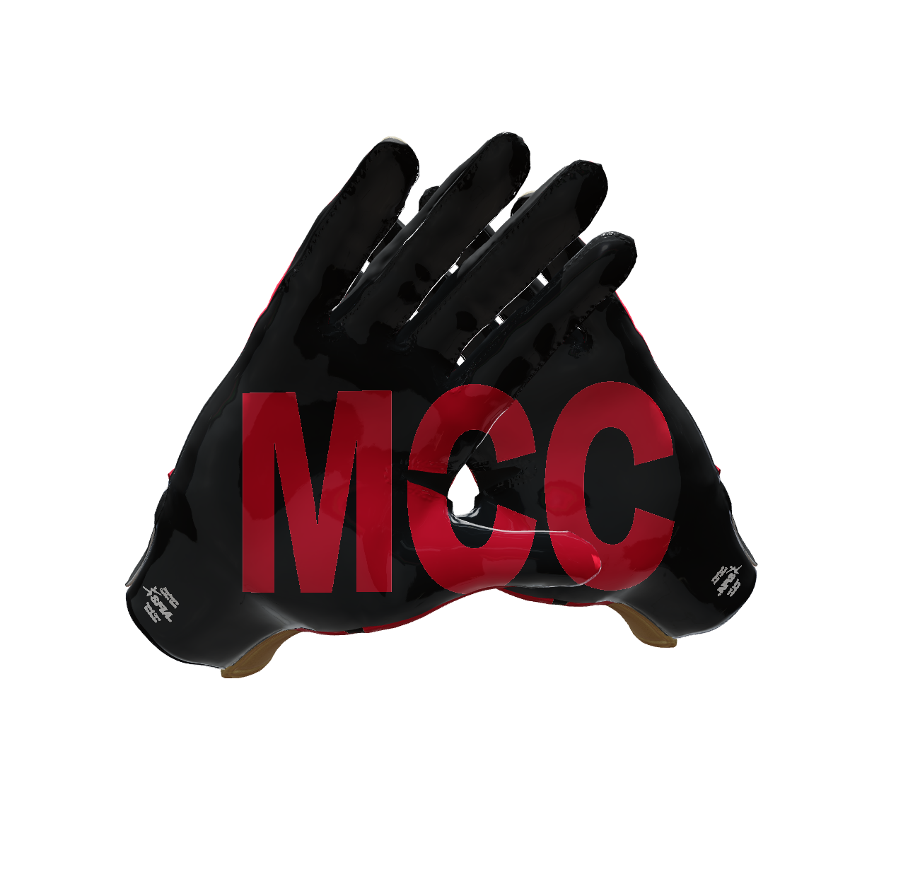 Custom Created Football Glove 112953