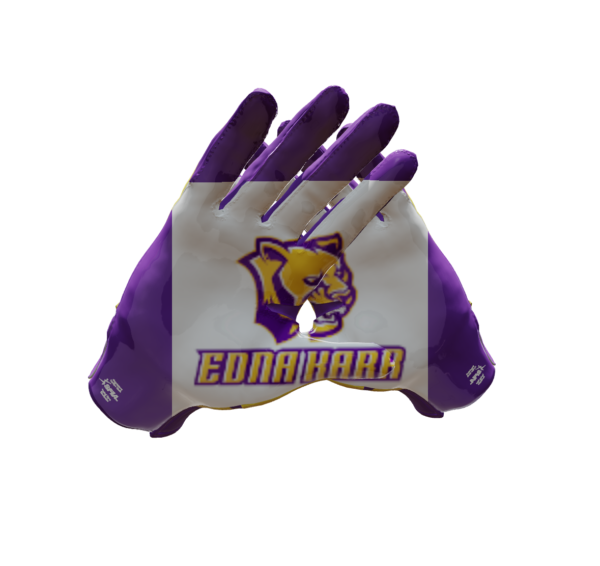 Custom Created Football Glove 135473