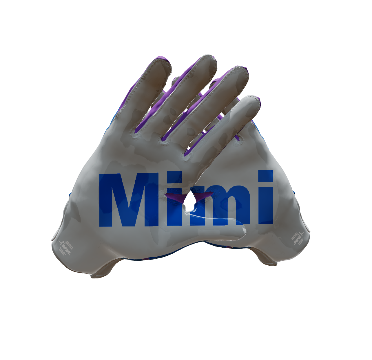 Custom Created Football Glove 468131