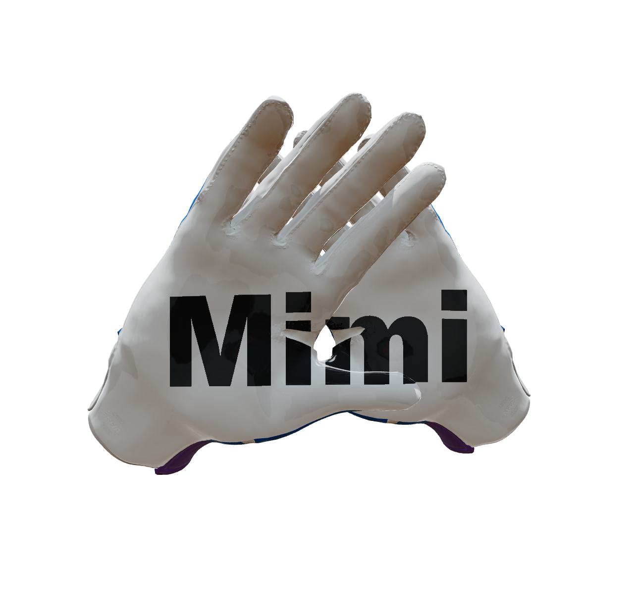 Custom Created Football Glove 999058