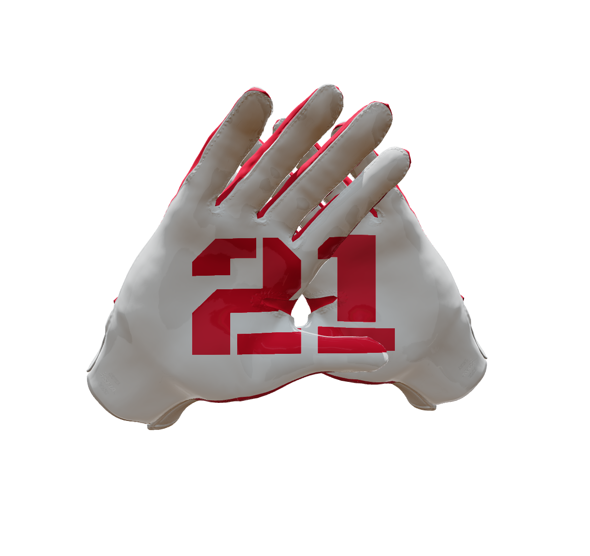 Custom Created Football Glove 857353