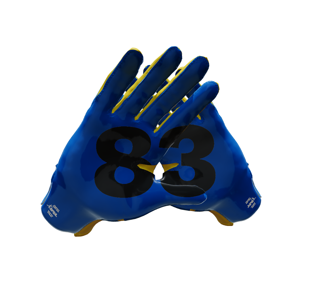 Custom Created Football Glove 347746