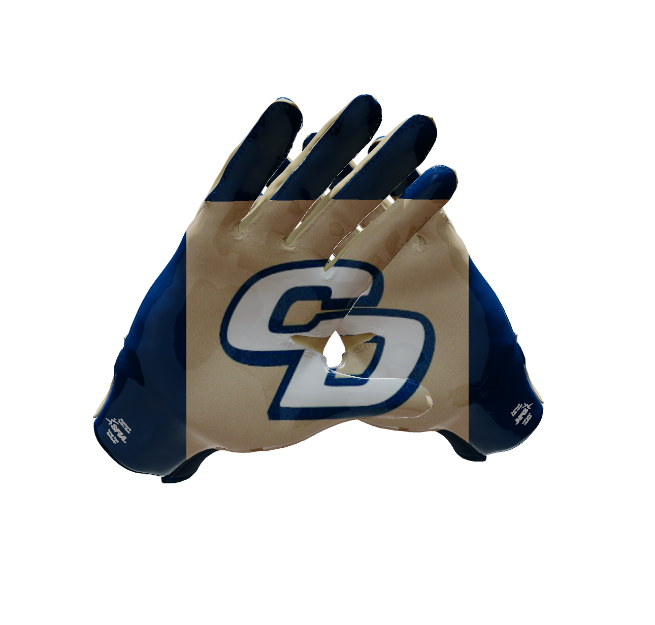 Custom Created Football Glove 590185