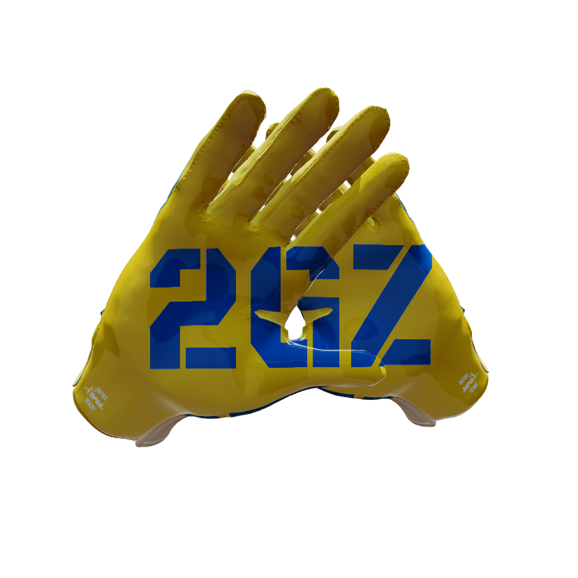 Custom Created Football Glove 612082