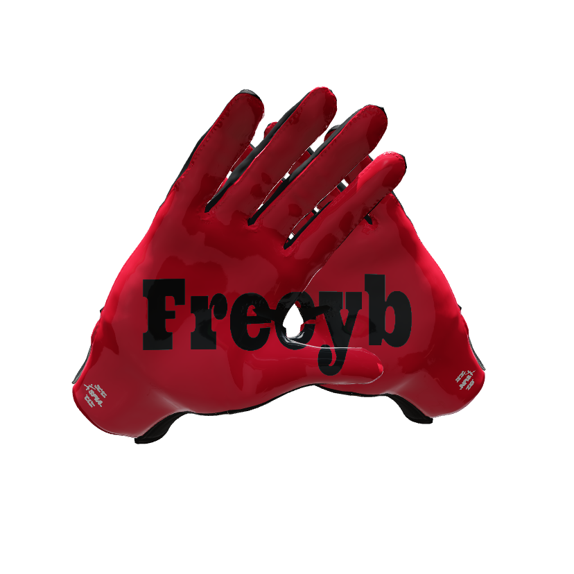 Custom Created Football Glove 856032