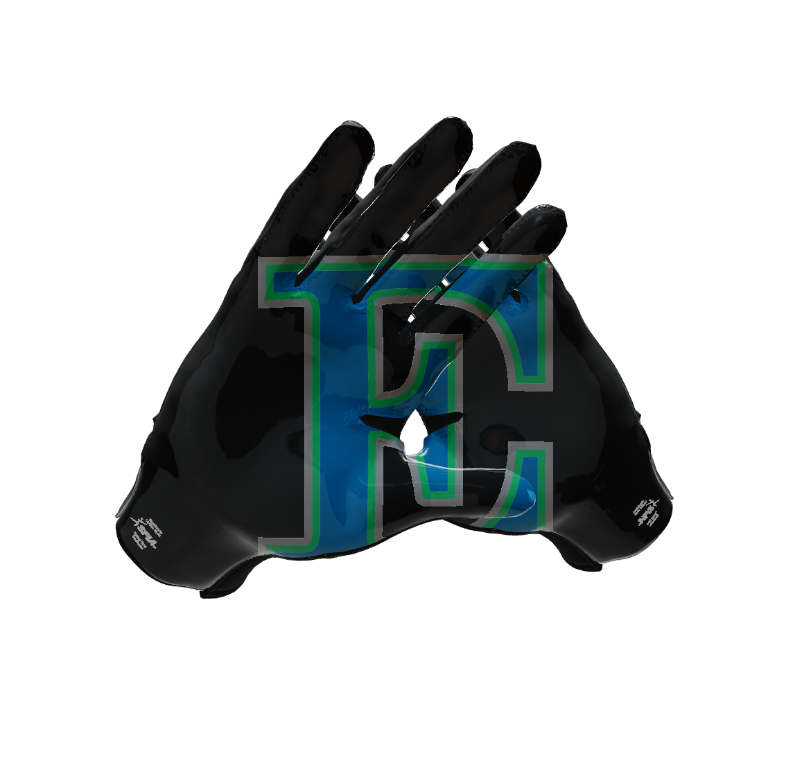 Custom Created Football Glove 530878