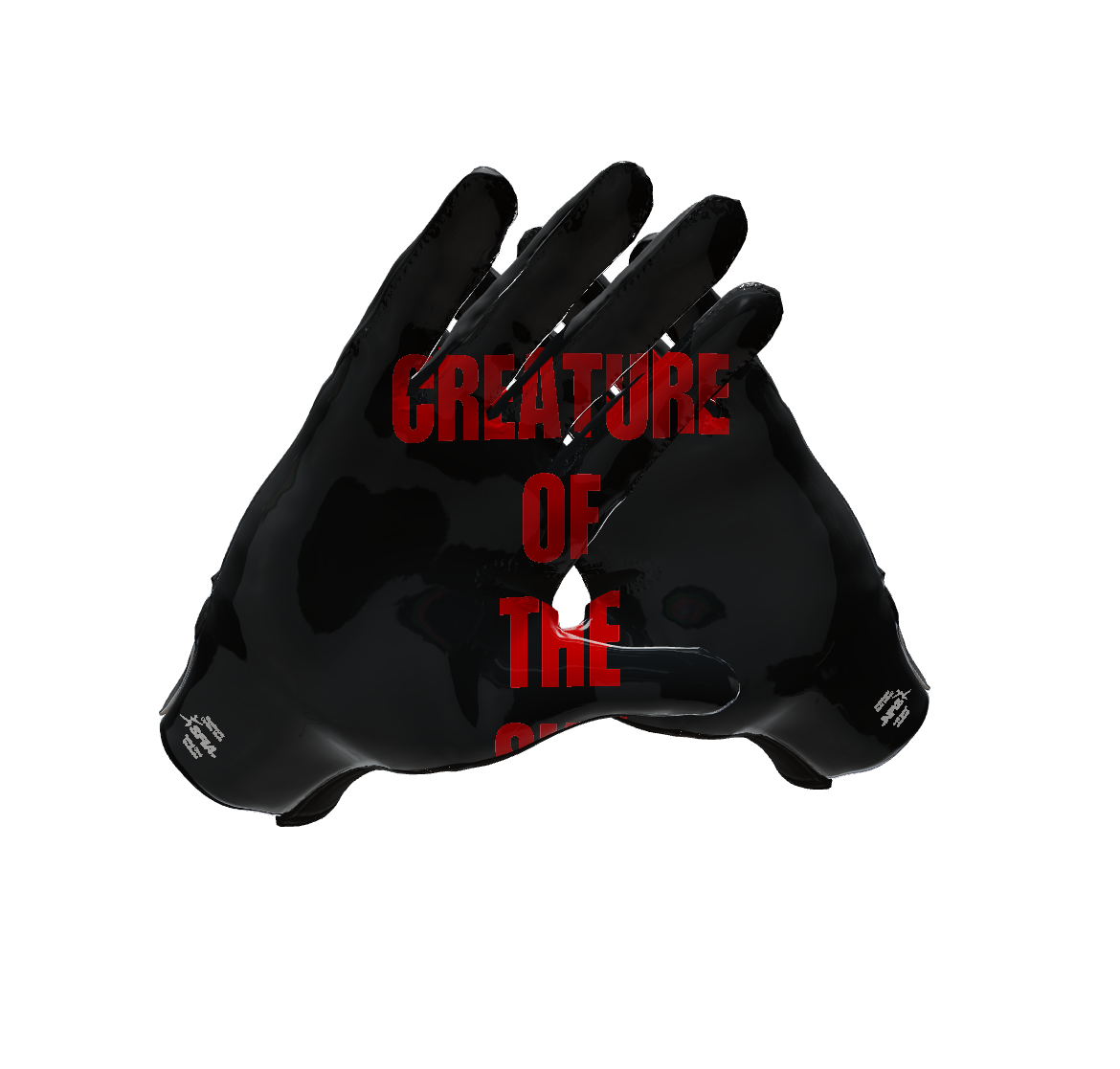 Custom Created Football Glove 158980