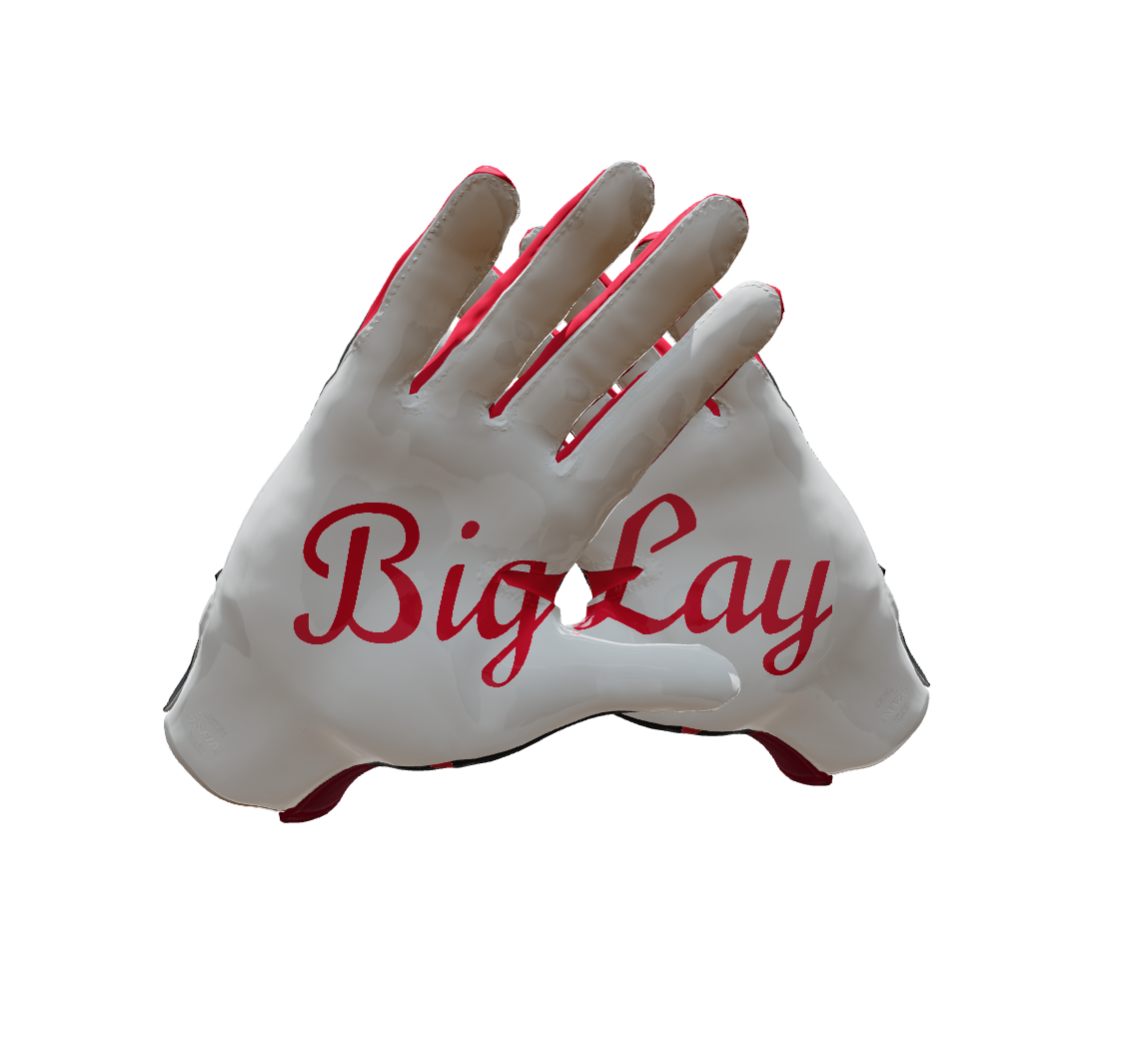 Custom Created Football Glove 625235