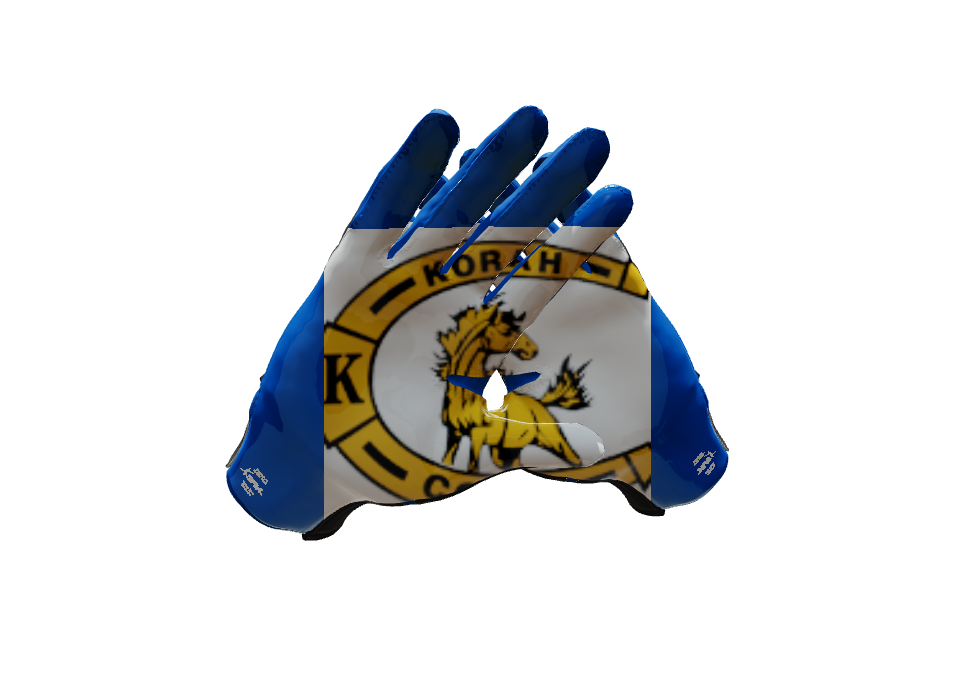 Custom Created Football Glove 243573