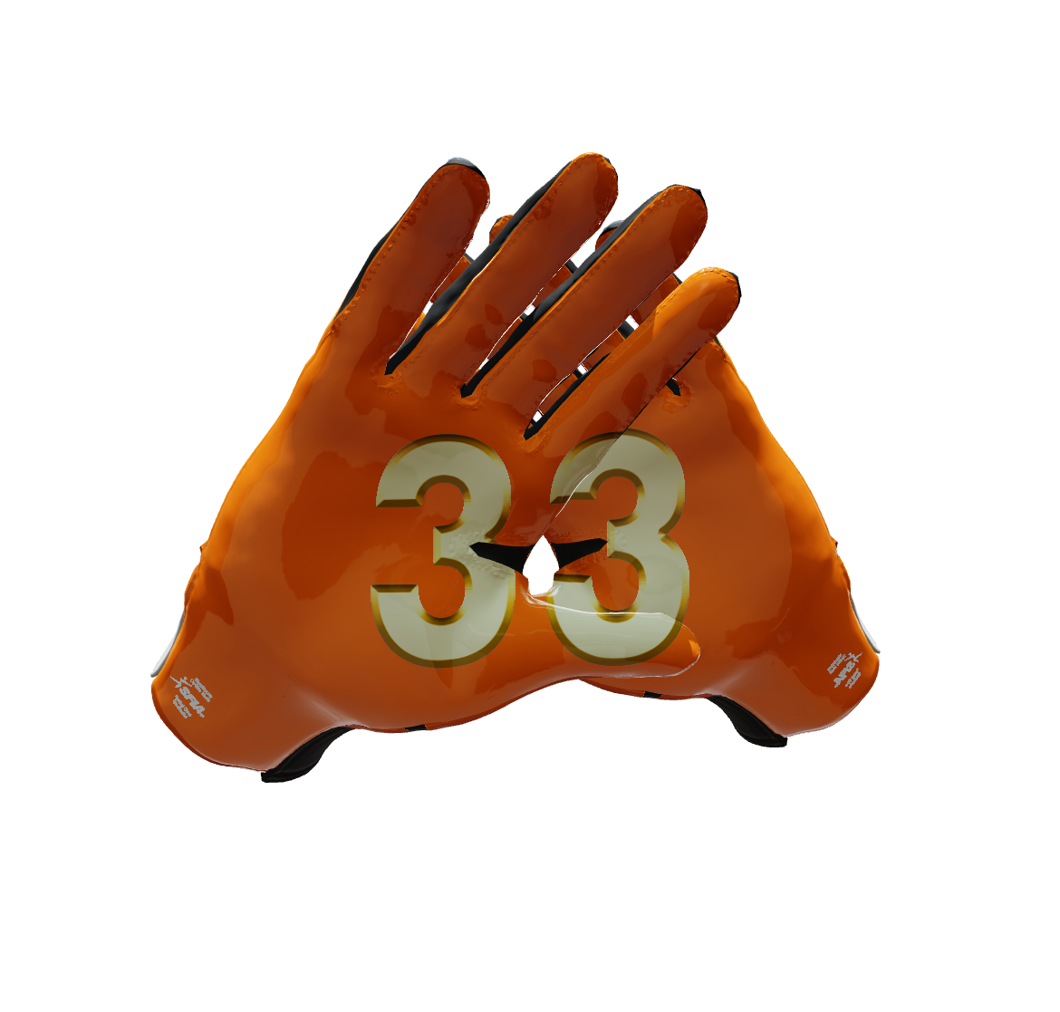 Custom Created Football Glove 867094