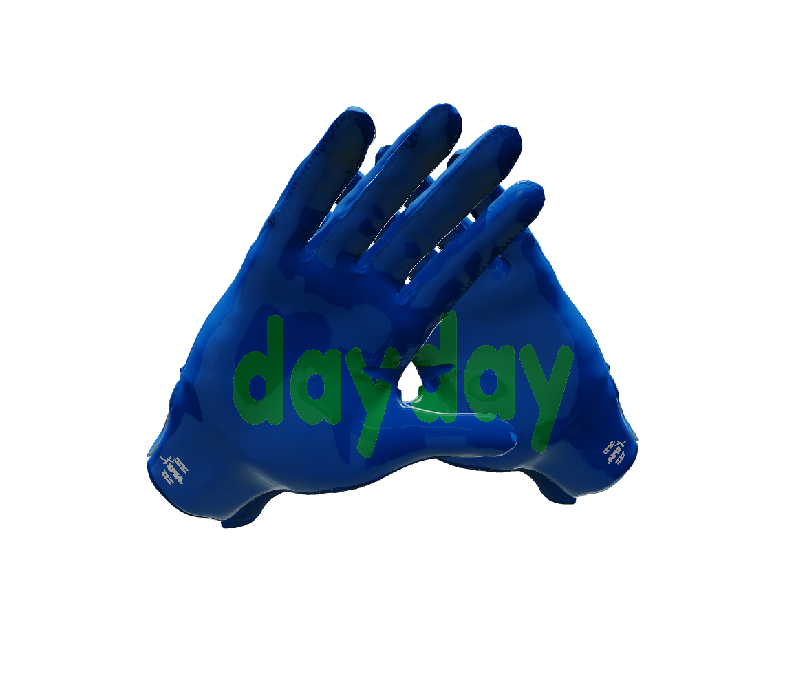 Custom Created Football Glove 842245