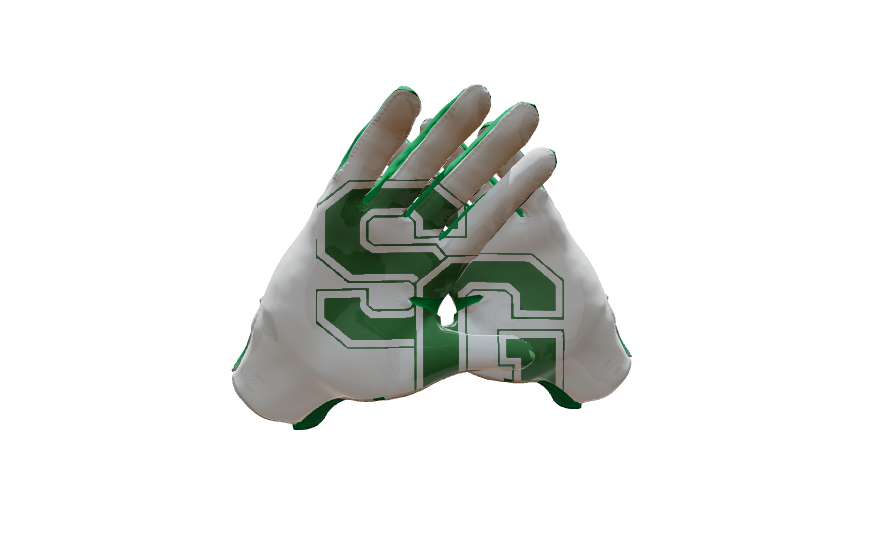 Custom Created Football Glove 143827