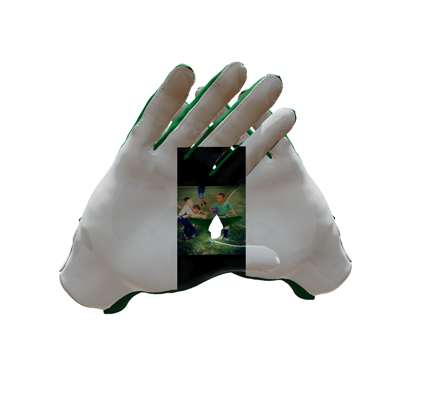 Custom Created Football Glove 789700