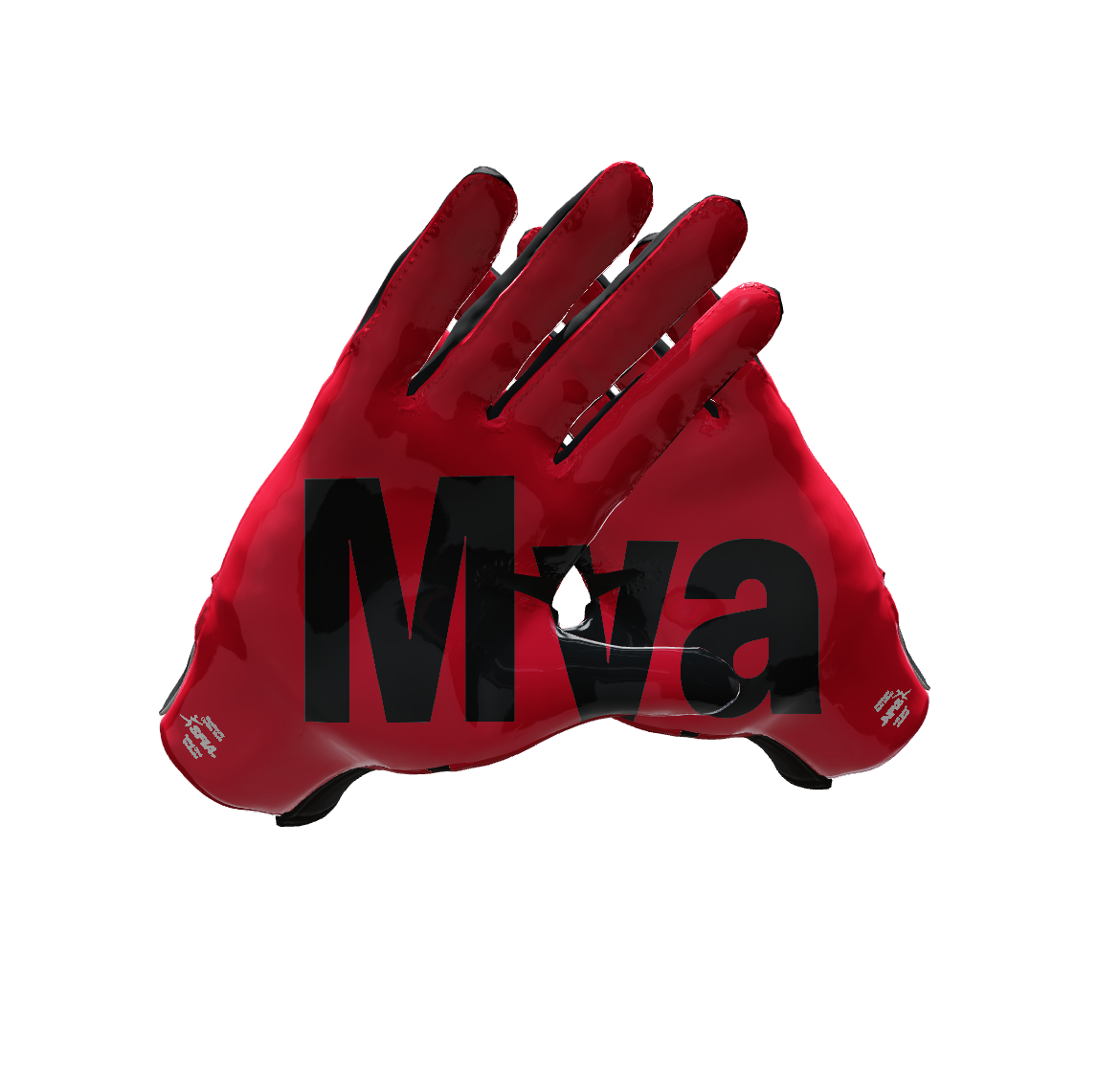 Custom Created Football Glove 773027