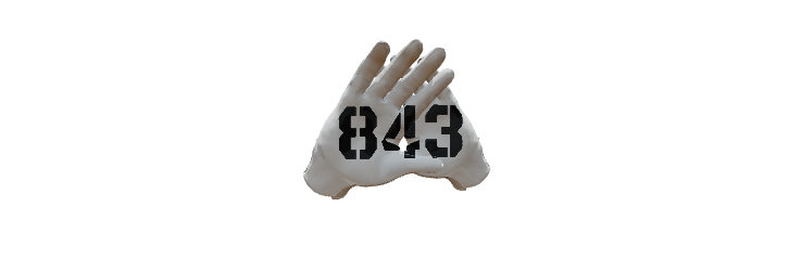Custom Created Football Glove 149999