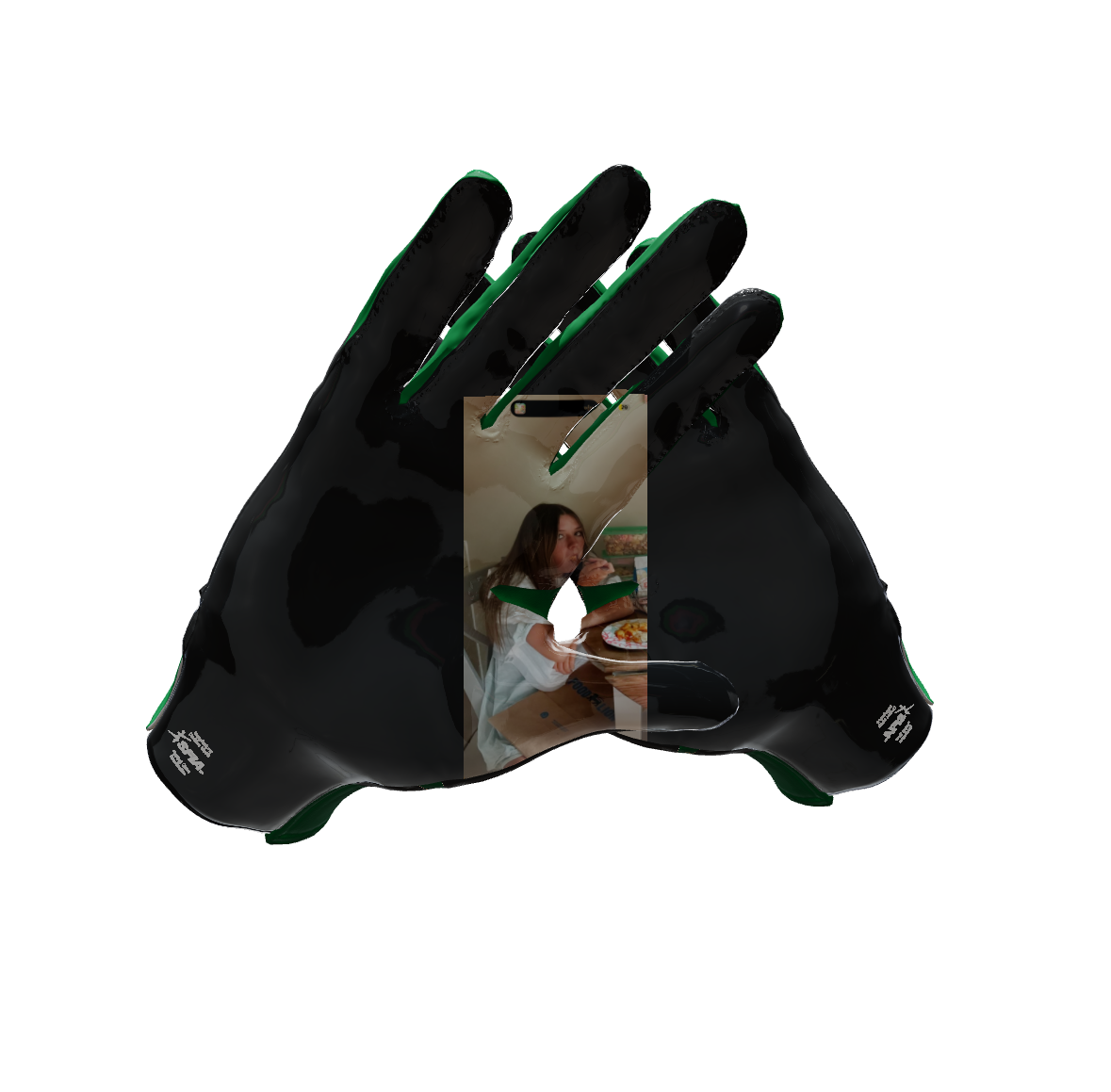 Custom Created Football Glove 475307